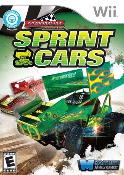 Maximum Racing: Sprint Cars box art for Wii